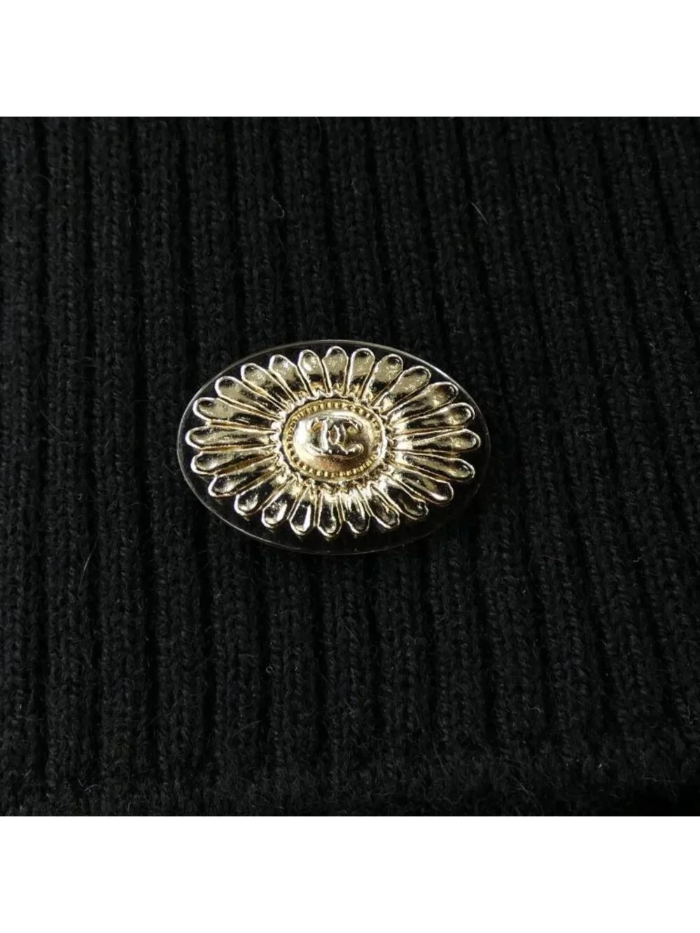 Chanel Knit Sweater Black